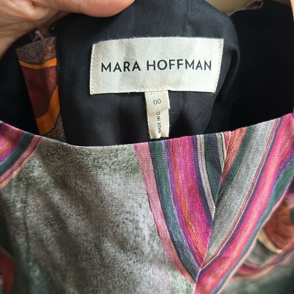NWT Mara Hoffman Julia Blouse Gemma Print Size 00 - Picture 8 of 8